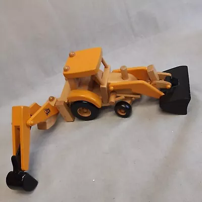 £6.99 • Buy Wooden JCB Digger Model Toy