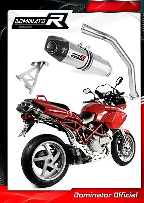 Multistrada DS 1000 Exhaust HP1 Carbon Dominator Racing Silencer 2003 - 2007 • $698