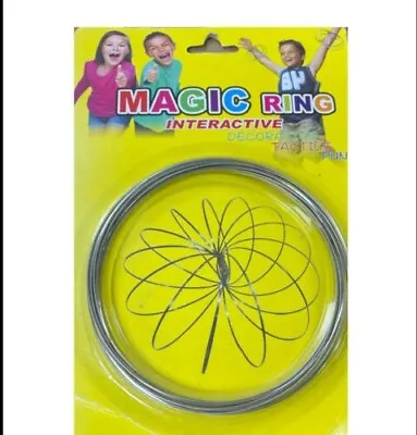 £1.99 • Buy  Magic Flow Ring Toys Kinetic Spring Infinity Arm Slinky Juggle Dance UK