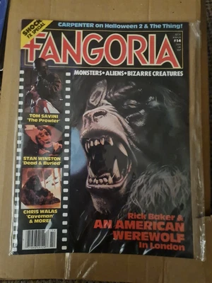 £15.20 • Buy FANGORIA #14 August 1981 An American Werewolf In London Vintage Horror Magazine