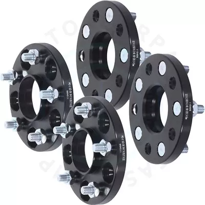 4 Pcs Wheel Spacers 15mm 5x4.5 To 5x4.5 12x1.5 Studs For Honda Accord For Acura • $53.99