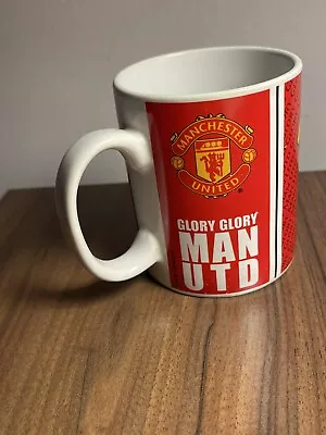 Vintage 1997 Glory Glory Man Utd Mug Cup - Manchester United - English Football • £5.99