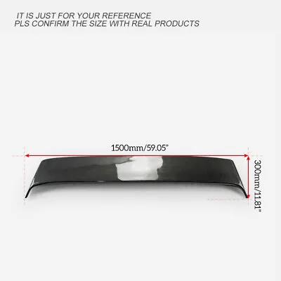 For Nissan R32 Skyline GTR GTS Carbon Fiber DM-Style Rear Wing Spoiler Li • $871.92