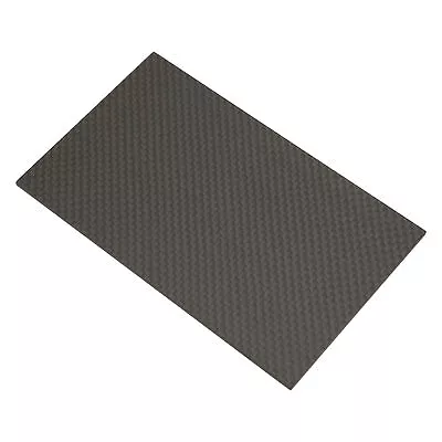 (75x125x1.5mm/3.0x4.9x0.06inch)High Hardness 3K Carbon Fiber Board Twill MA • £9.50