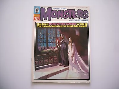 Famous Monsters Of Filmland 61 : VG • £9.99