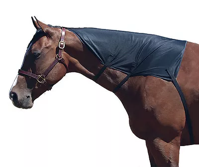 Sleazy Sleepwear For Horses Mesh Mane Tamer Small Black • $16.95