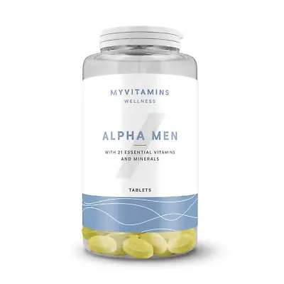 MyProtein Alpha Men 60 Tablets Super Multivitamin For Staying Active Every Day • £7.99