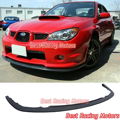 For 2006-2007 Subaru Impreza S204 Style Front Bumper Lip (Urethane) • $89.99