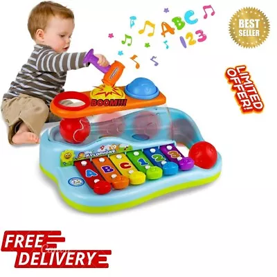 YOLOMOON Baby Toys For 1 2 Year Old Boys Girls Kids Musical Instruments Hammer • $37.50