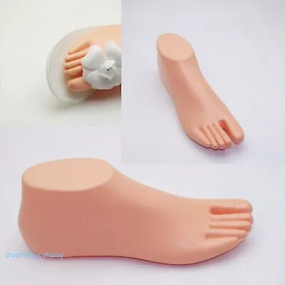 New 1 X Foot Thong Style Sandal Shoes Mannequin For Shoe Foot Display Skin *R • £2.95