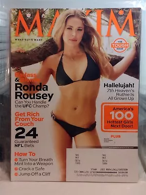 Maxim Magazine #186 (Sep 2013) New Warehouse Inventory In VG/VF Condition • $10.98