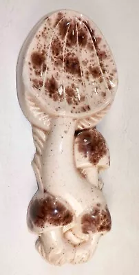 Vintage Mid Century Mushroom Spoon Rest Ceramic Porcelain 70s MCM Retro Kitchen • $9.99