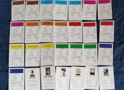 £1 • Buy Individual  Arsenal Fc Monopoly  2005 Property Cards  Drop Down Menu