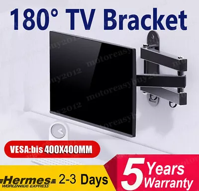 TV Wall Bracket Mount Tilt Swivel For Samsung LG 26 28 32 37 40 42 46 47 50 55  • £14.58