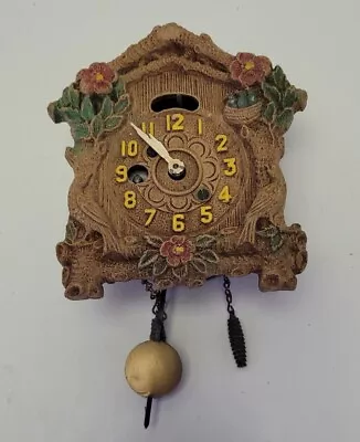 Vintage Miniature Columbia Time Illinois Keebler Cuckoo Clock  • $29.99