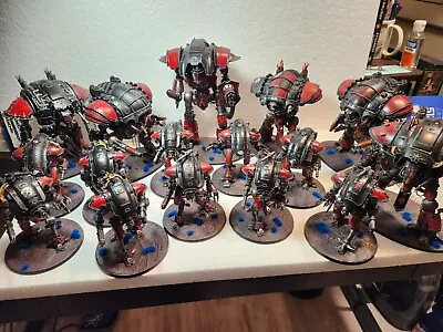 Chaos Knights Army Complete Painted Magnetized 40K Warhammer • $1900