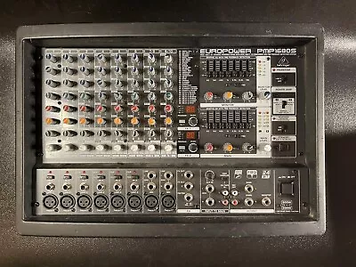 Behringer Europower PMP1680S 10-channel 1600W Powered Audio Mixer Knob Tuner • $325