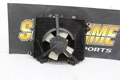 1998 Kawasaki Ninja Zx11 Zx1100d Engine Radiator Motor  Cooling Radiater W/fan • $47.50