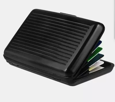 £2 • Buy RFID Block Aluminium Credit Card Holder - Business Travel Security Wallet Case