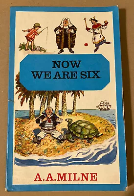 $7.38 • Buy Now We Are Six Vintage Methuen A.a. Milne Paperback Book E.h Shepard Illustrated