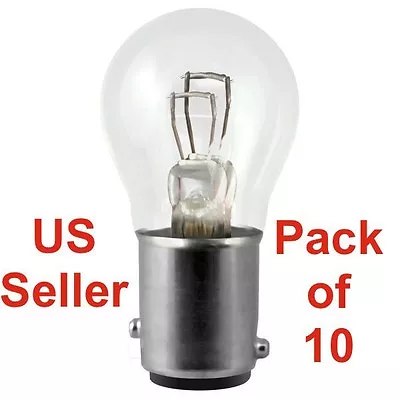 $12.98 • Buy (Pack Of 10) 1076 Light Bulb Auto Car Miniature Automotive Truck Lamp 12v Lot