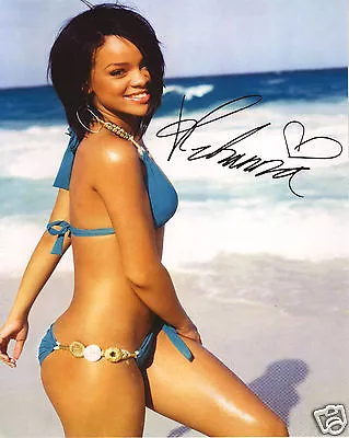 £5.99 • Buy Rihanna Autograph Signed Pp Photo Poster