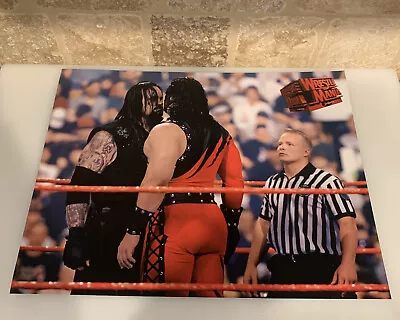 WWF WWE Poster Print Undertaker V Lane Wrestlemania XIV Raided 11” X 14” 1994 • $19.94