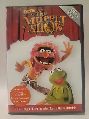 Best Of The Muppet Show - 25th Anniv. Edition DVD Denver Belafonte Ronstadt • $5.99