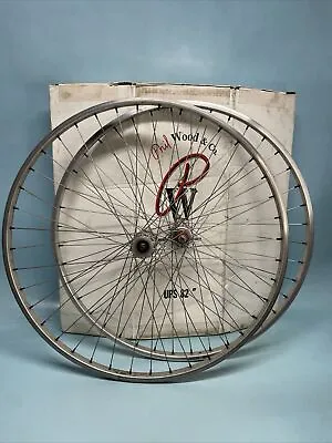 Vintage Phil Wood Hub Wheelset 700c Super Champion Rim 27” Rear REBUILT SERVICED • $450