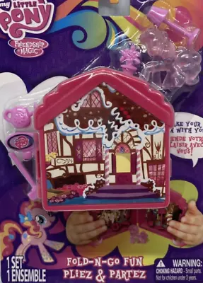 My Little Pony Friendship Is Magic Pinkie Pie Fold-N-Go Fun Playset Ages 4+ • $19.99