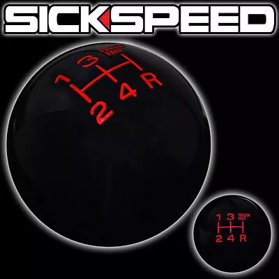 Black/red Fing Fast Shift Knob For 5 Speed Short Throw Shifter Lever 12x1.75 K05 • $25.40