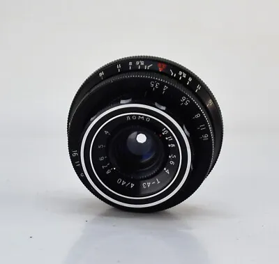 HAND MADE M42 USSR BLACK LOMO T-43 F4/40 LENS From SMENA-6 CAMERA • $49.99