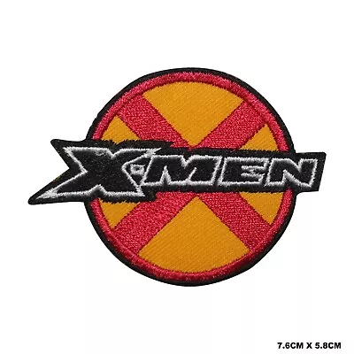 X-MEN Superhero Movie Logo Embroidered Patch Iron On/Sew On Patch Batch • £2.09