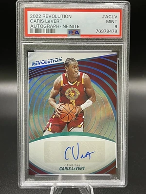 $59.99 • Buy 2022 Panini Revolution Caris LeVert Autograph /25 #ACLV Infinite PSA 9 Cavs