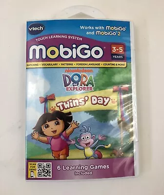 Dora The Explorer Learning Game Cartridge For Vtech Mobigo Systems Ages 3-5 • $9.24