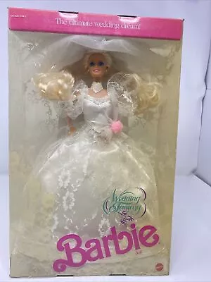 NEW - Barbie Wedding Fantasy Doll The Ultimate Wedding Dream Mattel 1989 No 2125 • $29.99