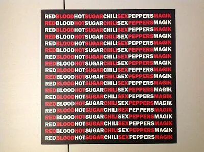 $19.95 • Buy Red Hot Chili Peppers Promotional Poster Flat Blood Sugar Sex Magik 1991 LP Size
