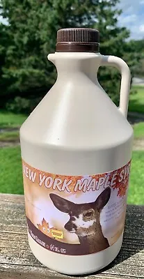 100% NY Pure Maple Syrup Half Gallon (64oz) Amber Rich/Dark Robust/Very Dark • $38.89