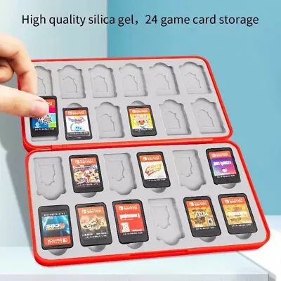 24in1 Magnetic Game Card Case Cover Storage Box For Nintendo Switch/Lite Hot • $23.89