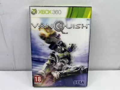 Vanquish Holographic Cover - Microsoft Xbox 360 Game - FREE POST • $12