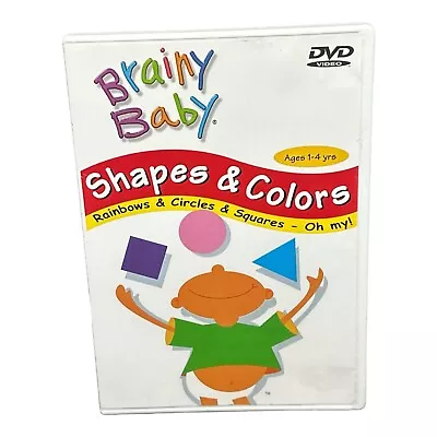 Brainy Baby : Shapes & Colors DVD- Rainbows Circles And Squares Oh My! • $4.99