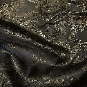 Paisley Jacket & Dress Lining Jacquard Fabric Material • £5.95