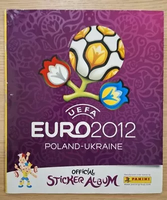 Panini UEFA  Euro 2012 Sicker Album Complete • £74.99