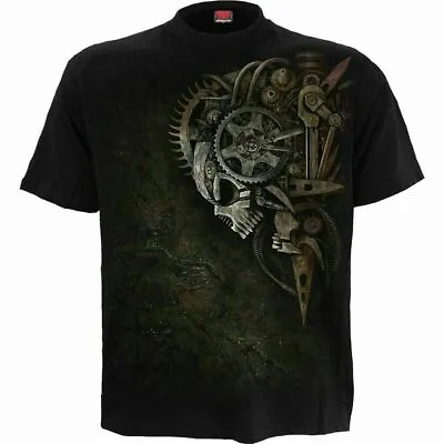 Spiral Direct DIESEL PUNK Men's Goth/Biker/Skull/Steampunk T-Shirt Clothing • £14.45