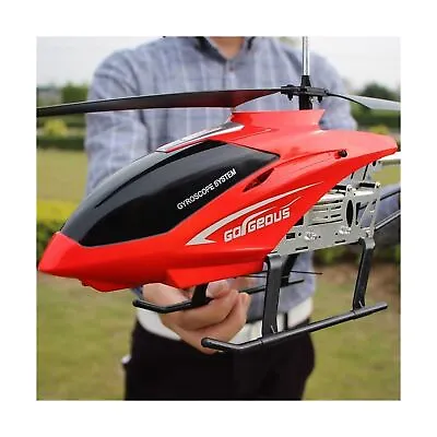 Large 80CM RC Helicopter Model Beginner Kids Toy 3.5CH Alloy Frame Anti-Fall ... • $104.46