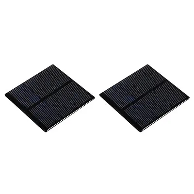 Mini Solar Panel Cell 3V 210mA 0.63W 70mm X 70mm For DIY Project Pack Of 2 • $8.26