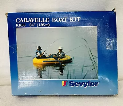 Sevylor Caravelle Inflatable Boat KK55 Two 2 Person 6'5  Pool And Beach New • $44.99