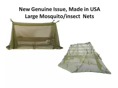 Net Insect Bar Mosquito Military USMC Army F Cot Tent Camping Camouflage Blind • $17.90