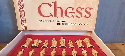 Chess Roman Chess Set. Vintage. Resin & Stone Good Vintage. 10cm King SAC • £99.95