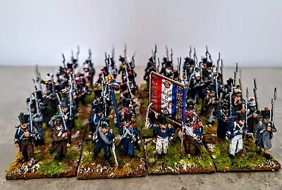 28mm Napoleonic French Line Battalion Perry Black Powder X64 Figures  • £145